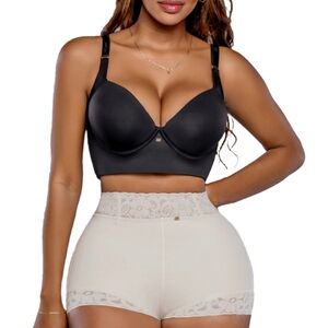 Large SMI04027 Fajas Invisible PushUp Panty Shaper Instant ButtLift Results NEW!